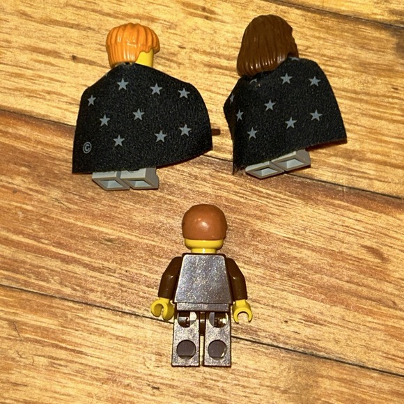 Vintage Lego Harry Potter Minifigure Lot Ron, Hermione, & Vernon Dudley - Picture 2 of 2